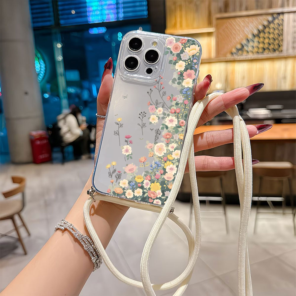 Apple Iphone 15 Pro Max - Funda para Teléfono con Correa Cruzada