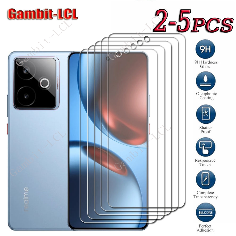 2-5 uds 9H HD vidrio templado  - Realme Gt 6 reseña y precio